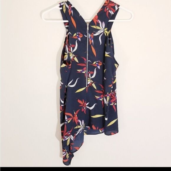 Rachel Roy Asymmetrical Floral Top - Picture 3 of 16